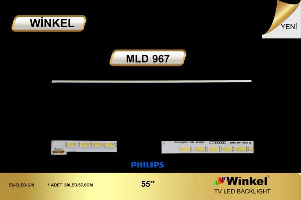 Philips 55 inç TV LED bar takımı Winkel MLD 967