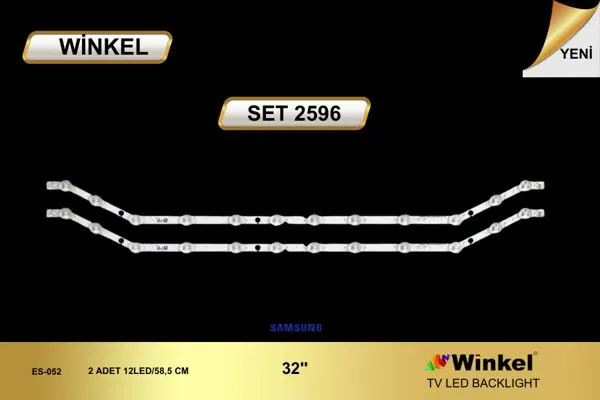 Samsung 32 inç TV LED bar takımı Winkel SET 2596
