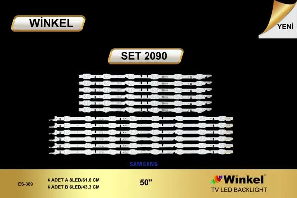 Samsung 50 inç TV LED bar takımı Winkel SET 2090
