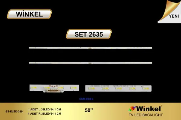 Samsung 50 inç TV LED bar takımı Winkel SET 2635