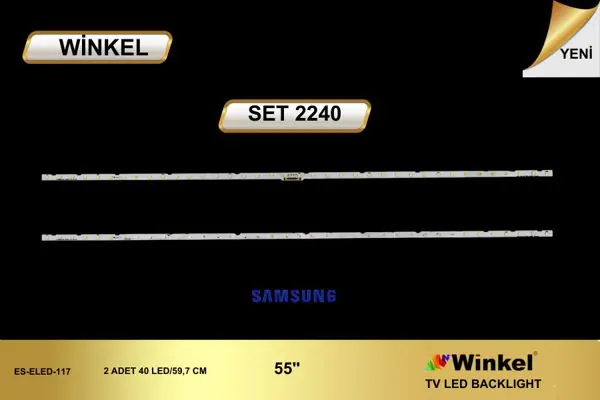 Samsung 55 inç TV LED bar takımı Winkel SET 2240