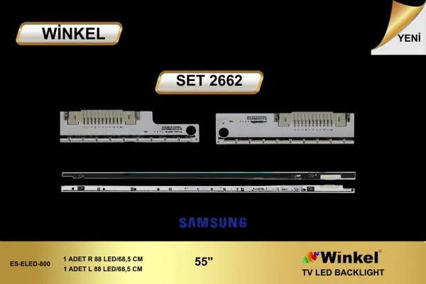 Samsung 55 inç TV LED bar takımı Winkel SET 2662