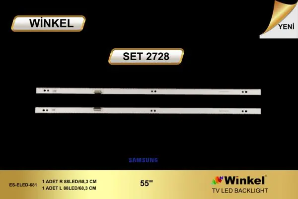 Samsung 55 inç TV LED bar takımı Winkel SET 2728