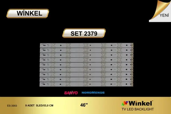 Sanyo 46 inç TV LED bar takımı Winkel SET 2379