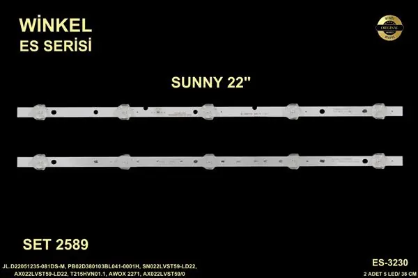 Sunny 22 inç TV LED bar takımı Winkel SET 2589
