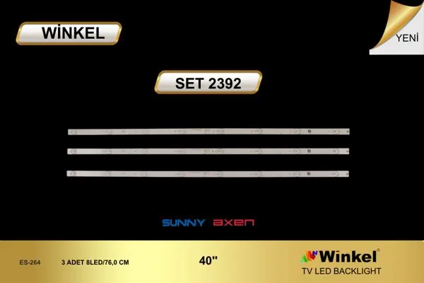 Sunny 40 inç TV LED bar takımı Winkel SET 2392