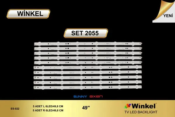 Sunny 49 inç TV LED bar takımı Winkel SET 2055