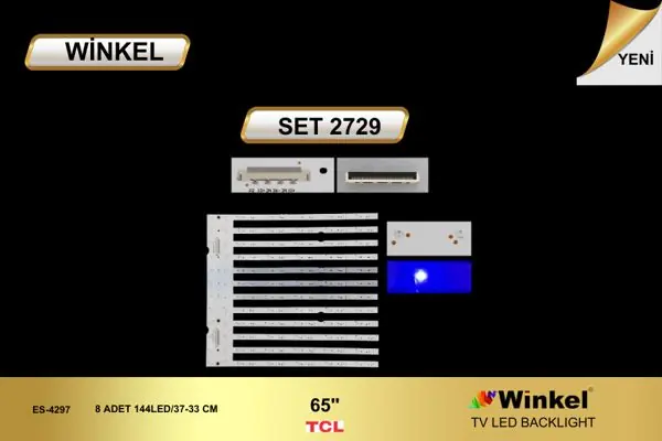 TCL 65 inç TV LED bar takımı Winkel SET 2729